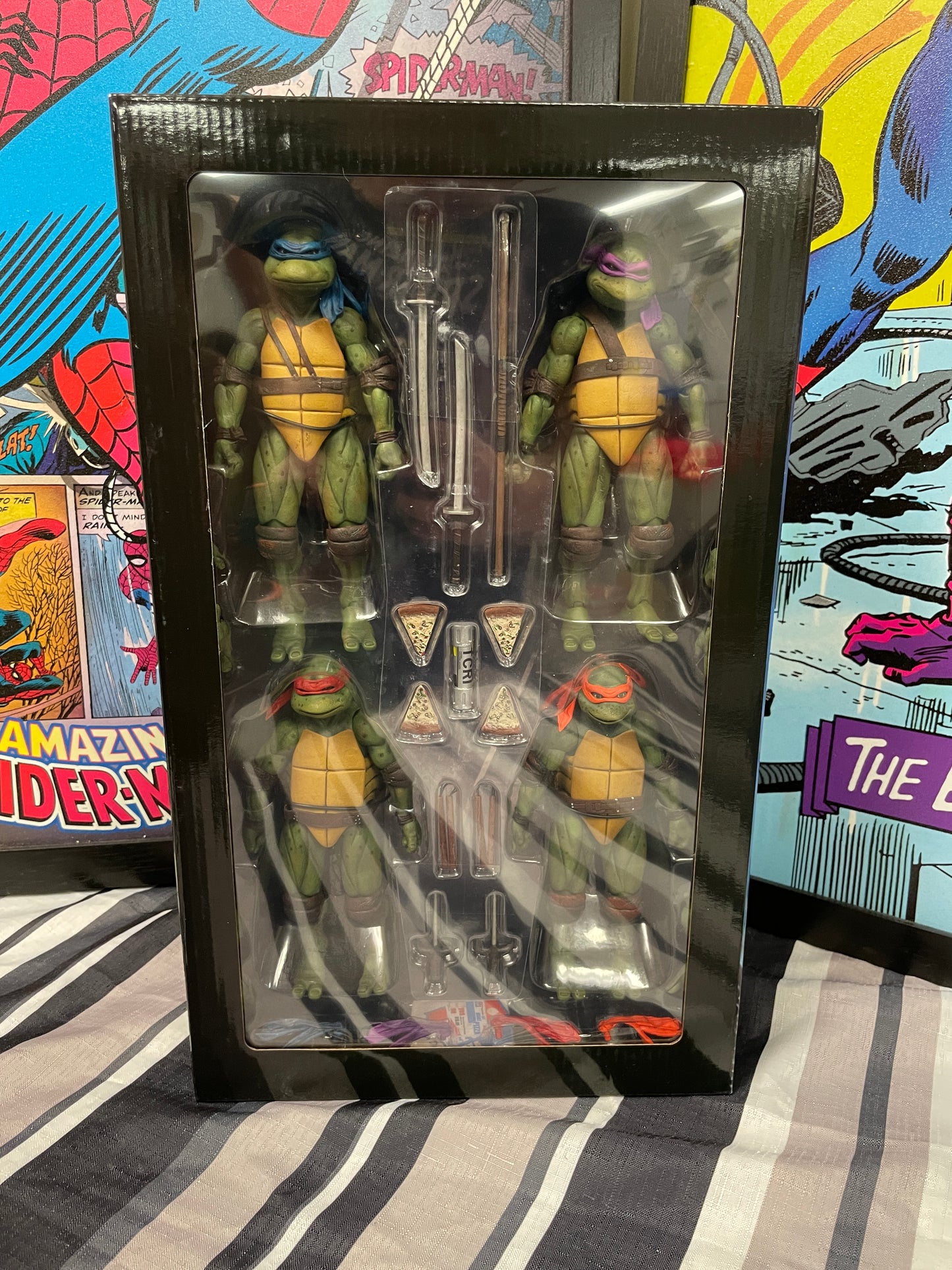 Teenage Mutant Ninja Turtles The Movie 4-Pack SDCC 2018