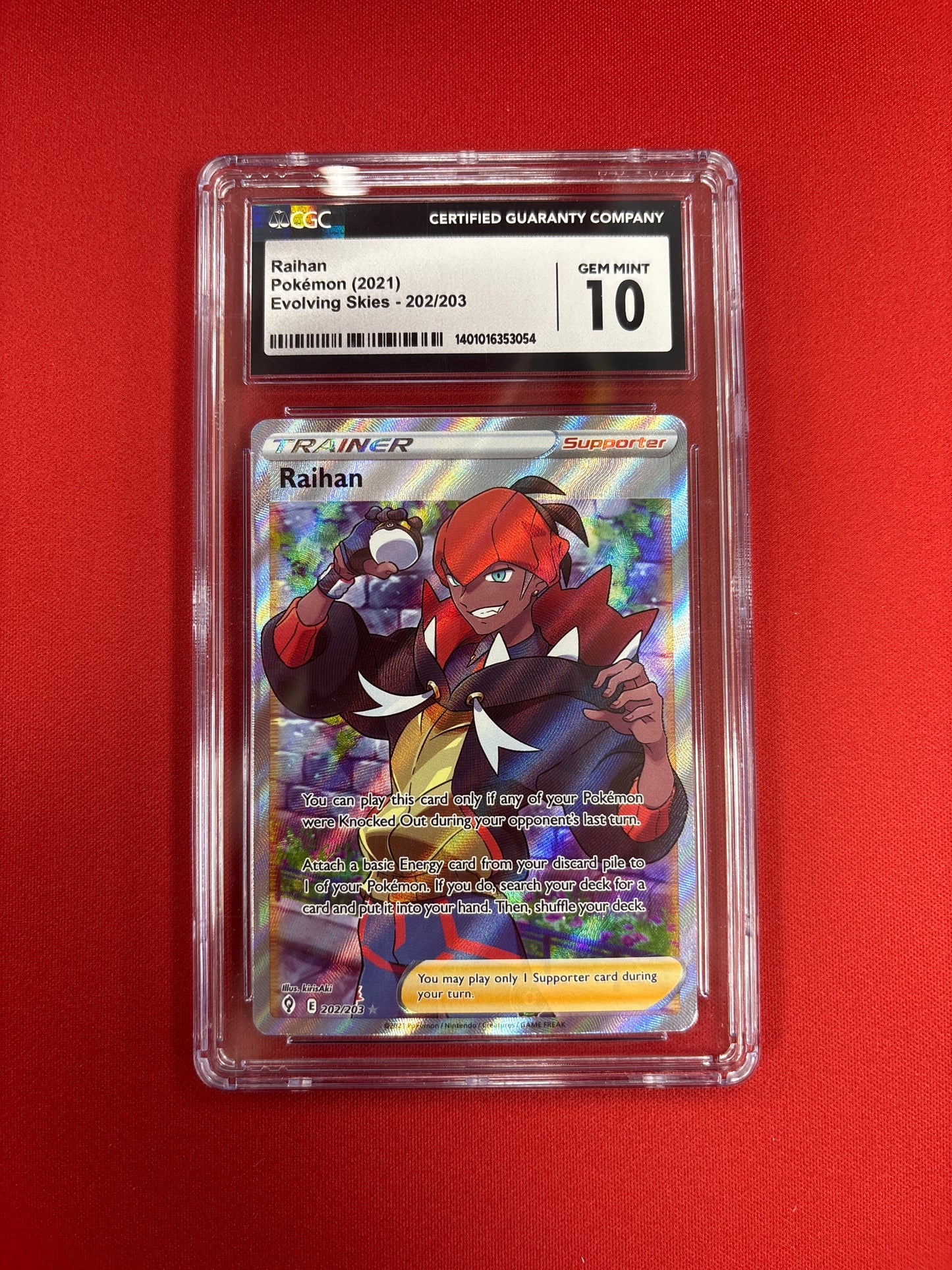 Pokemon Raihan 202/203 CGC 10