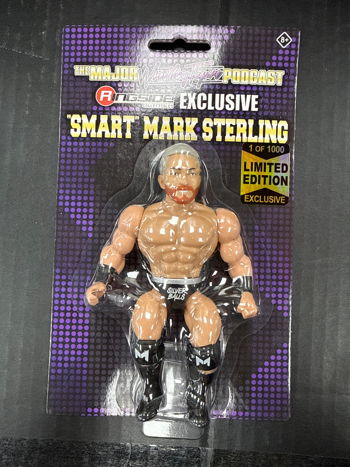 Major Wrestling Figure Podcast Ringside Exclusive Smart Mark Sterling 1/1000