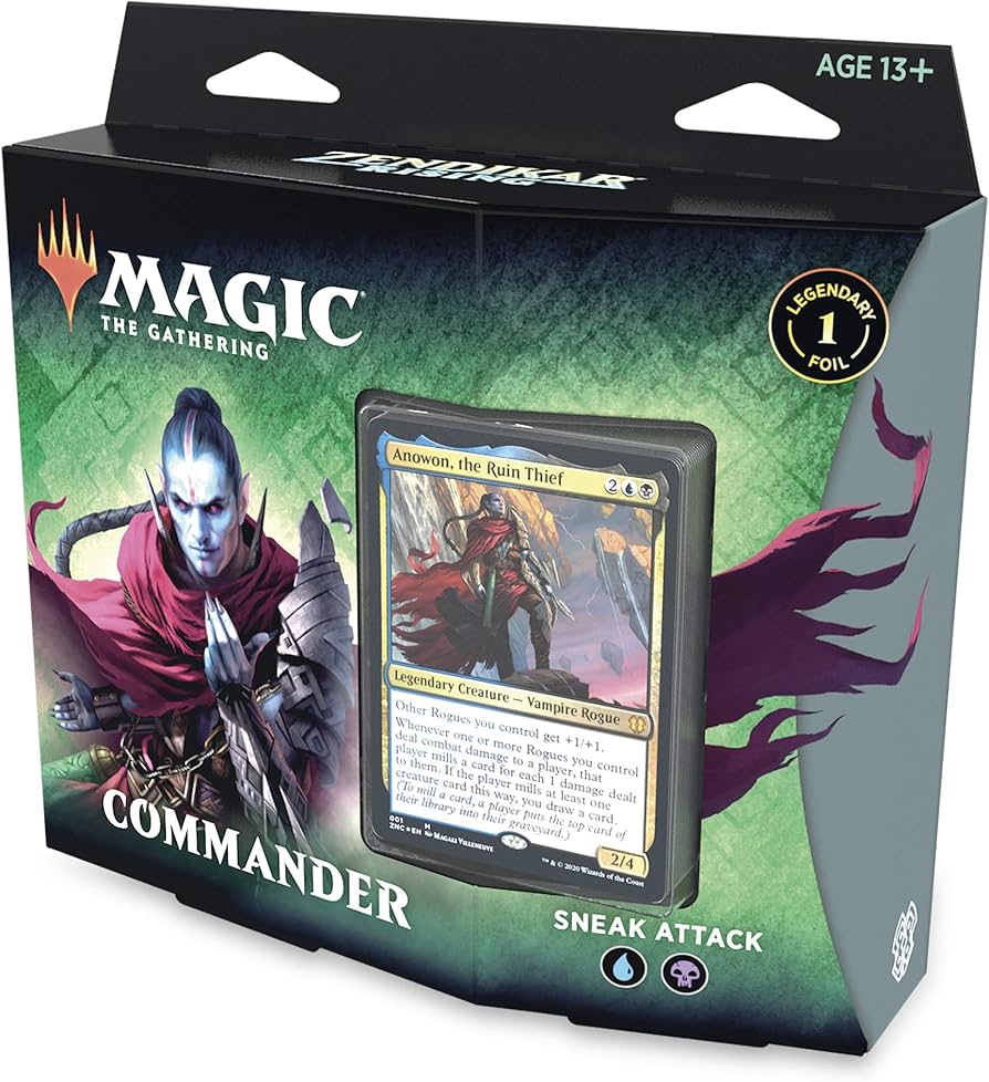 Magic the Gathering Zendikar Rising Sneak Attack Commander Deck