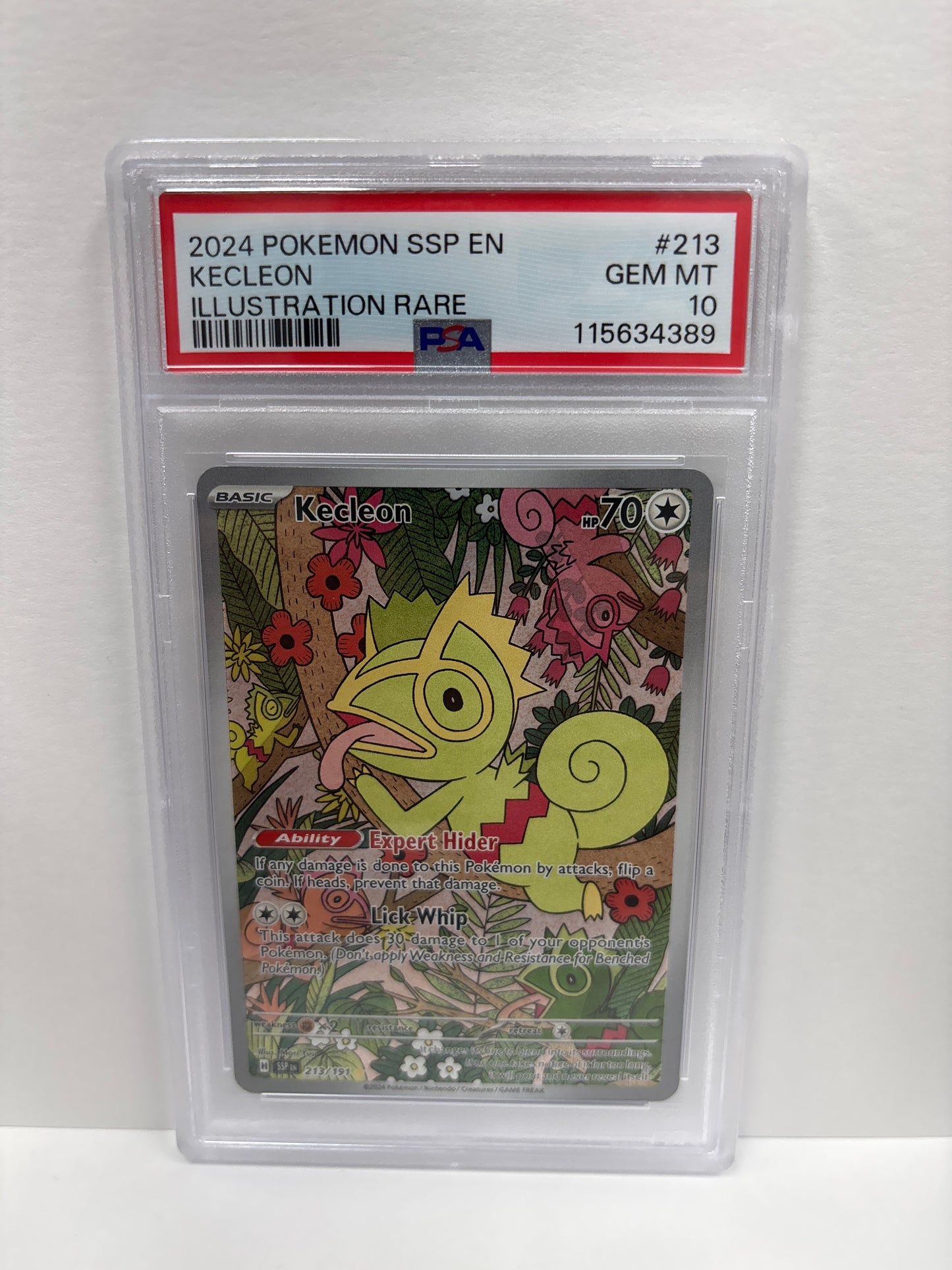 Pokemon Kecleon 213/191 PSA 10