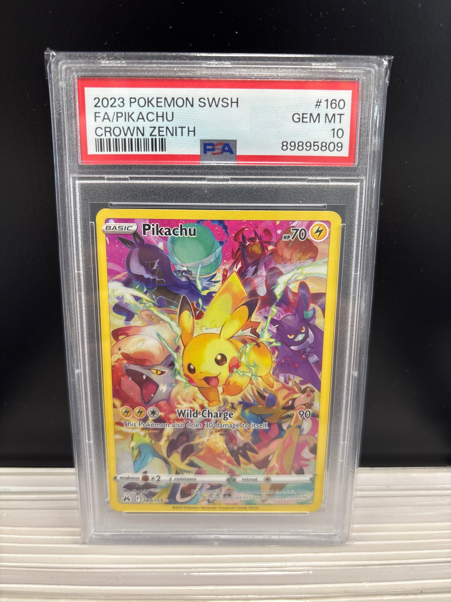 Pokemon Pikachu 160/159 PSA 10