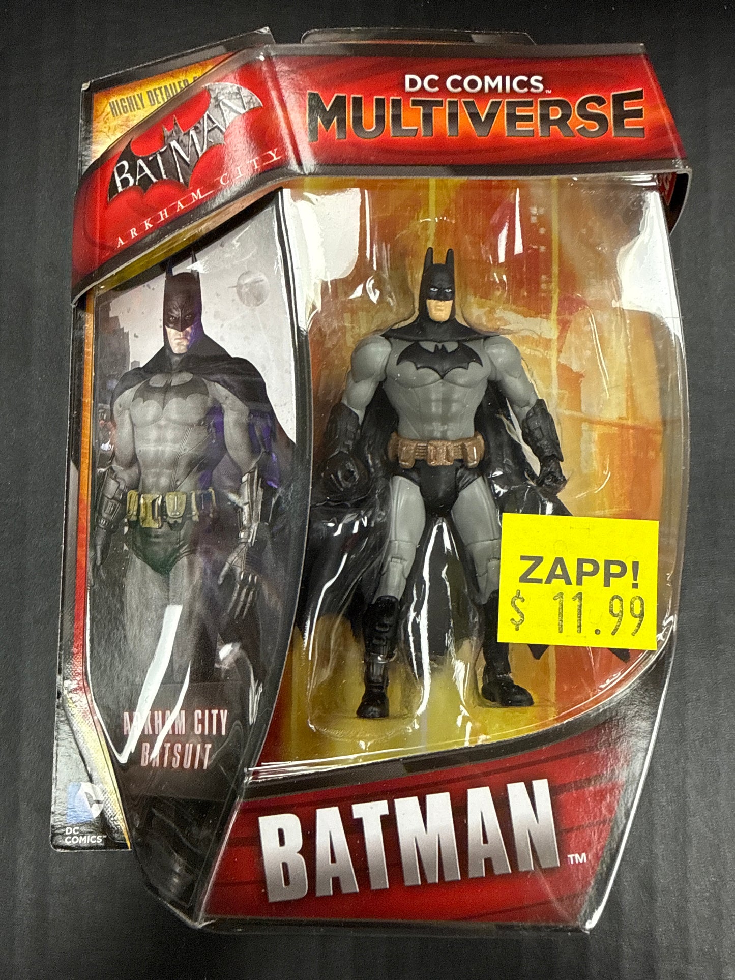 DC Multiverse Batman Arkham City Batman 3.75" Figure