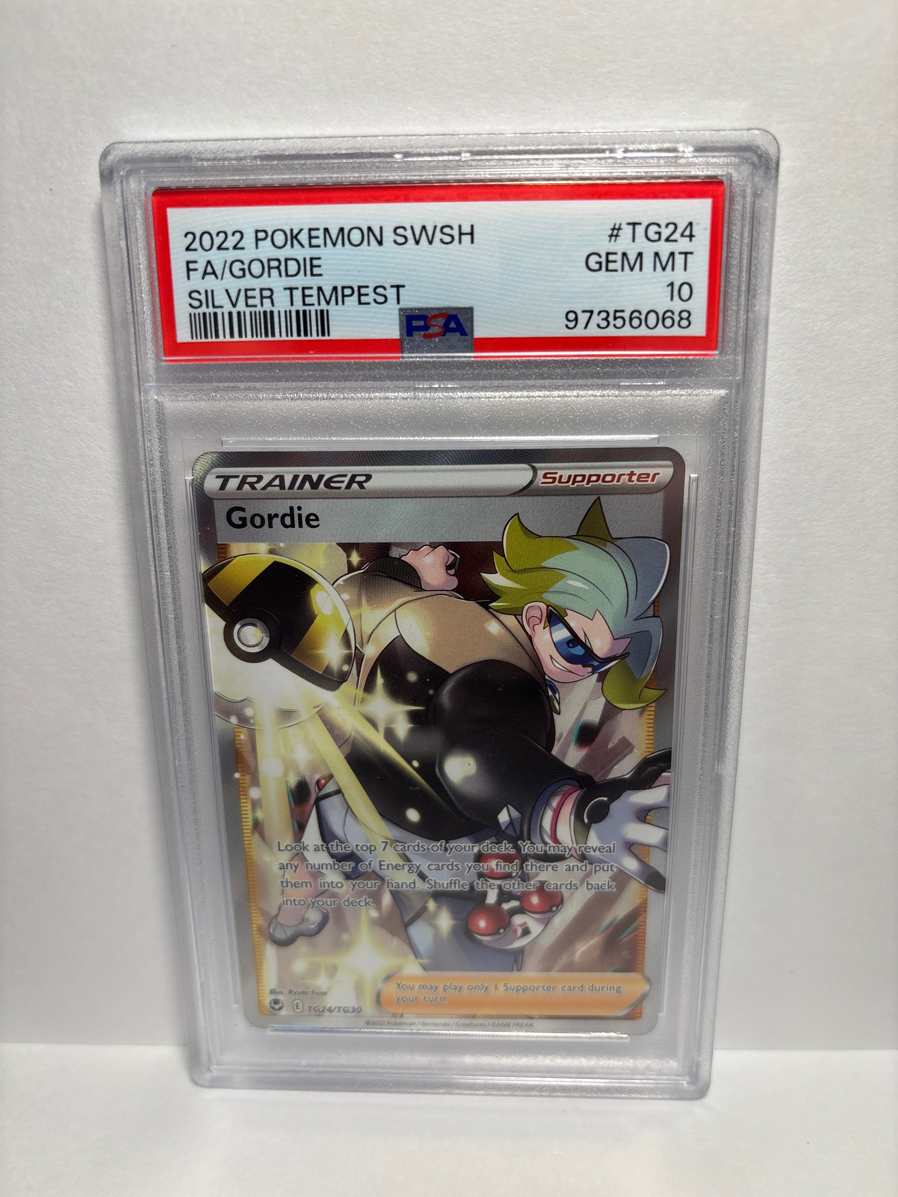 Pokemon Gordie TG24/TG30 PSA 10 – Zapp! Comics