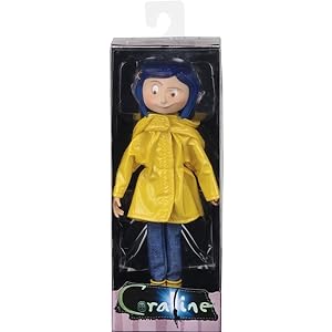 NECA Coraline Raincoat (Re-release packaging) Damaged Box