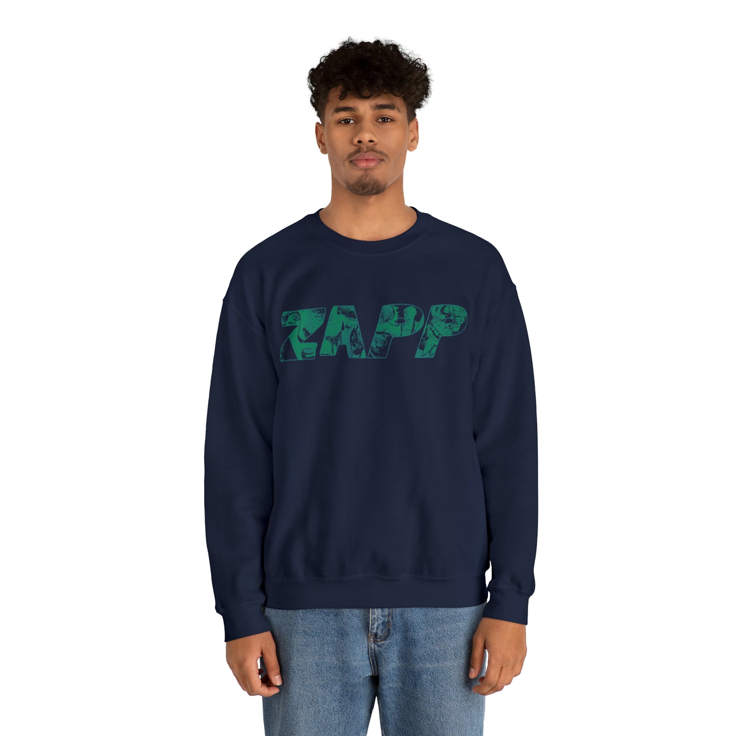 Zapp Mysteries Halloween Horror Crewneck Sweatshirt