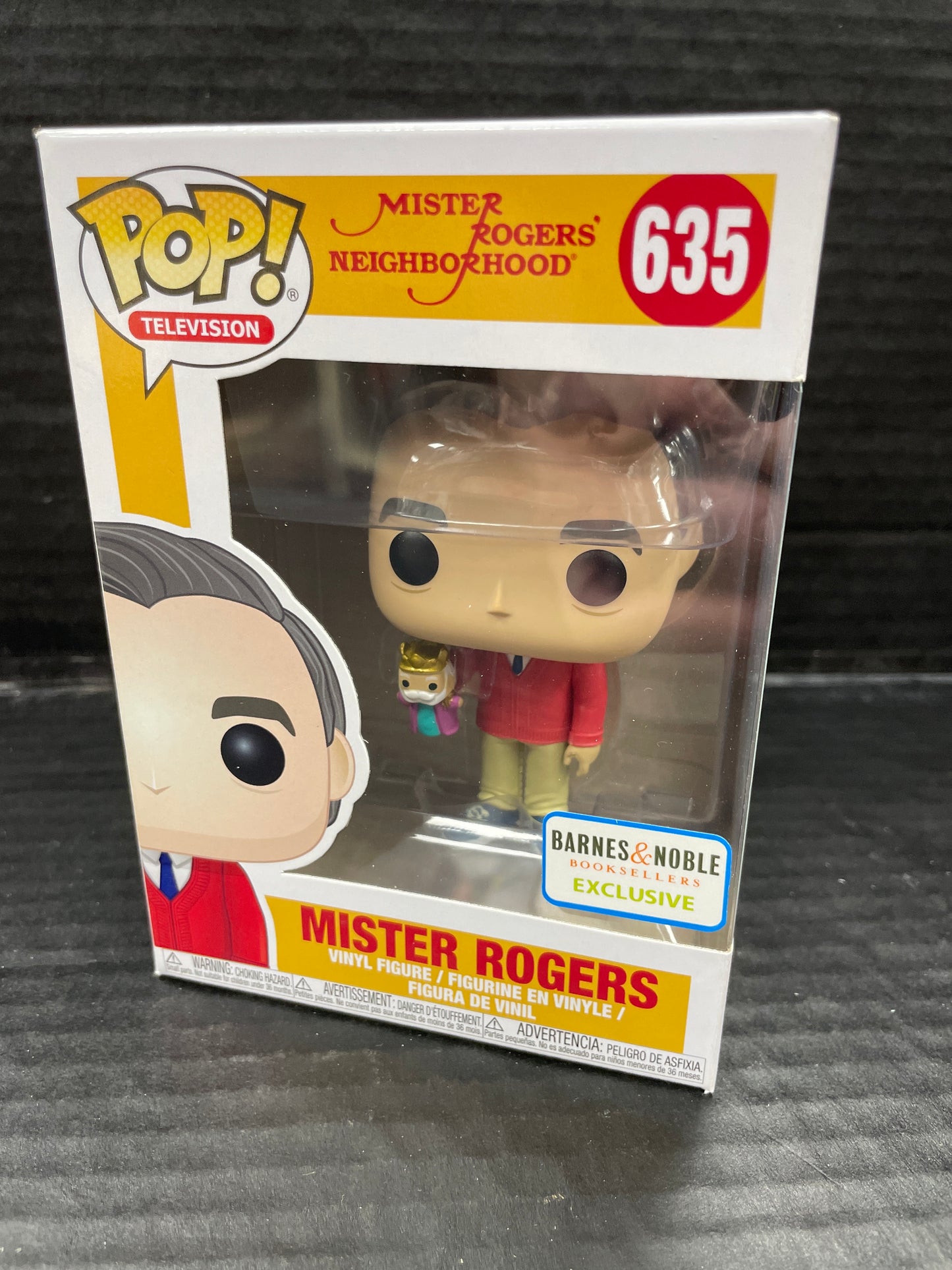 Funko Pop! Mister Roger’s Neighborhood Mister Rogers Barnes & Noble Exclusive 635 (Grade A-)