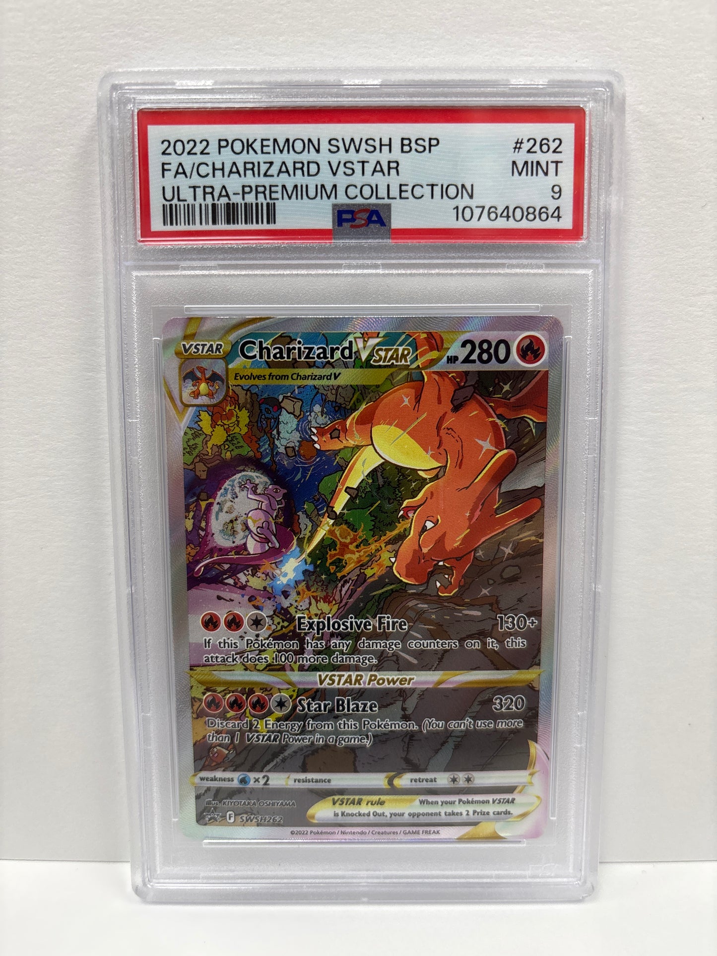 Pokemon Charizard VSTAR SWSH262 PSA 9