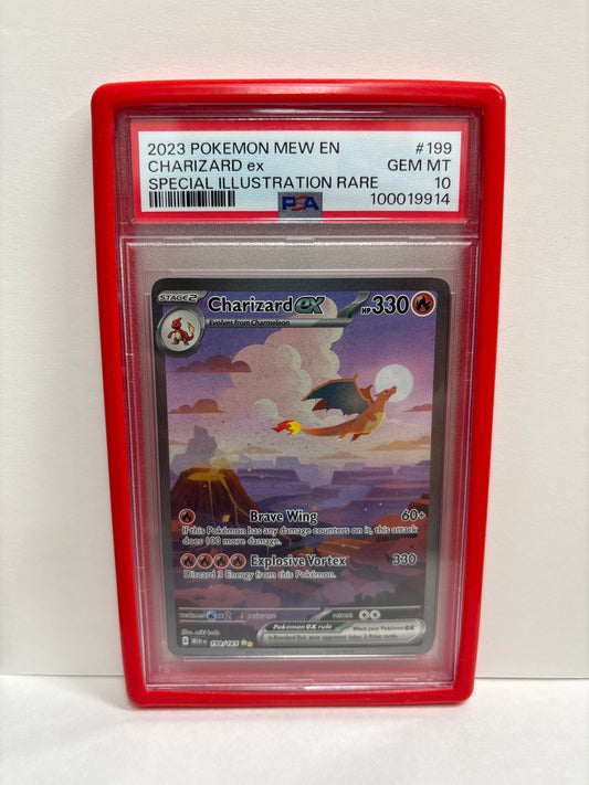 Pokemon 151 Charizard ex 199/165 SRI PSA 10