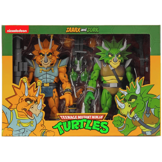 NECA Teenage Mutant Ninja Turtles Zarax and Zork 2 Pack