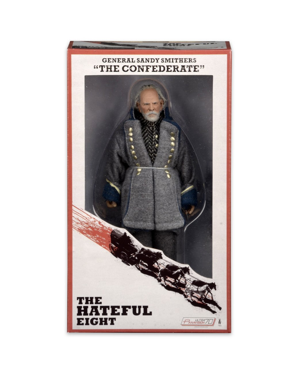 The Hateful Eight General Sandy Smithers "The Confederate" Clothed Figure