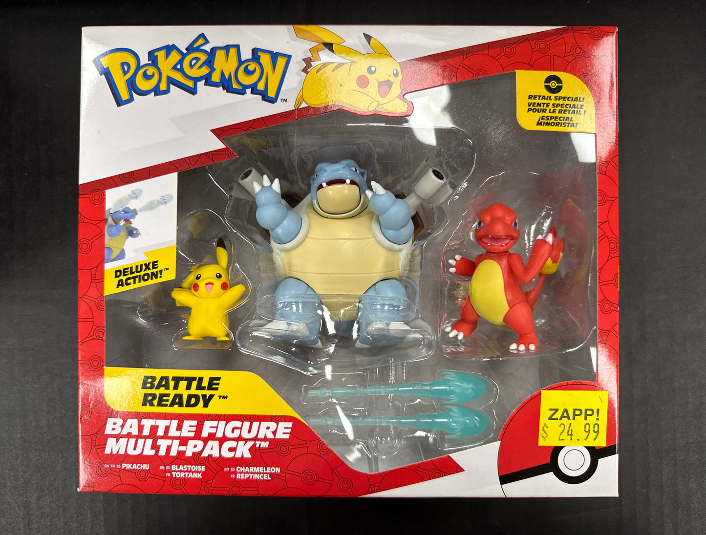 Pokémon Battle Figure Multi-Pack Blastoise Charmeleon Pikachu