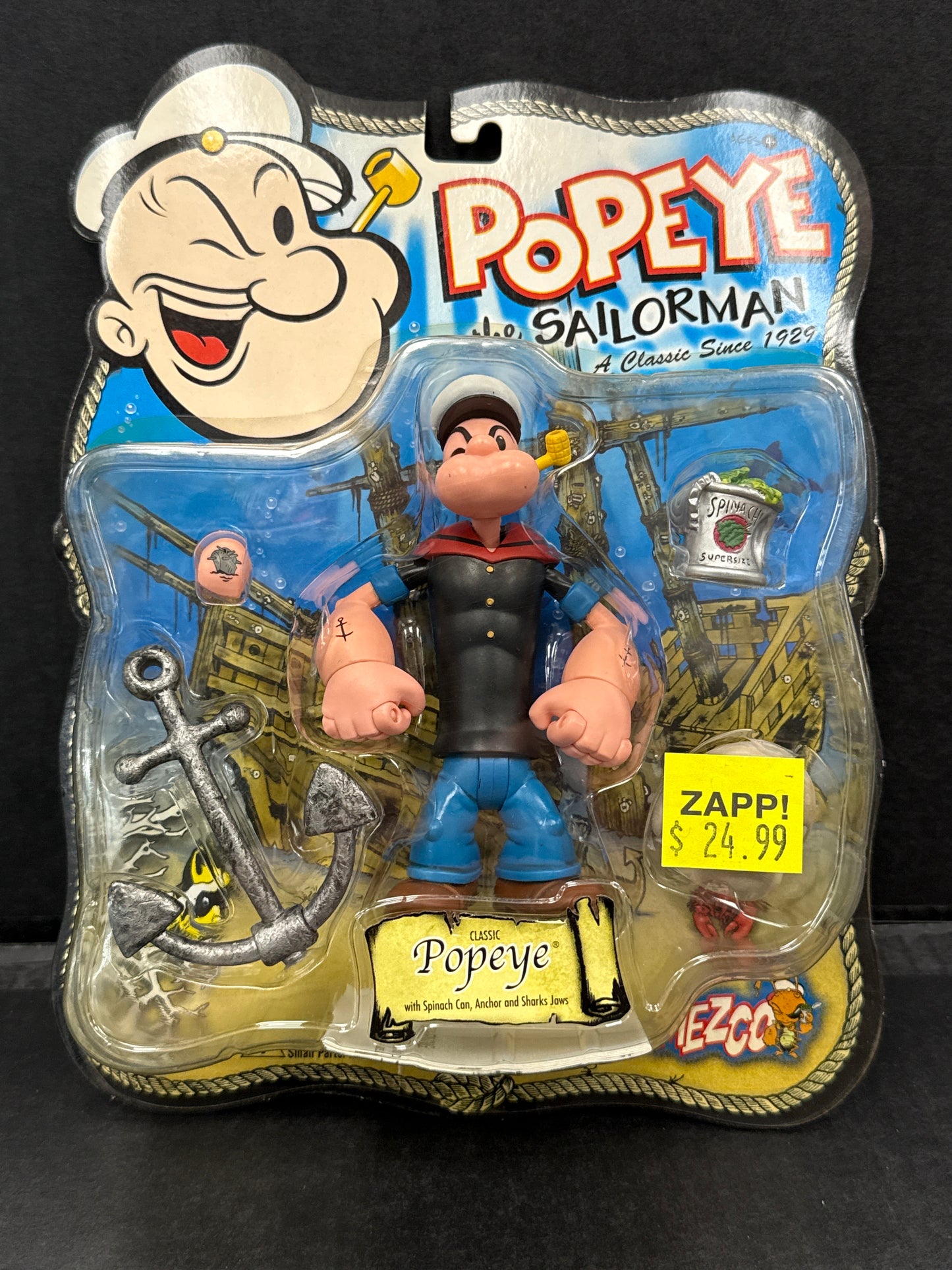 Popeye Classic Popeye Action Figure 2001