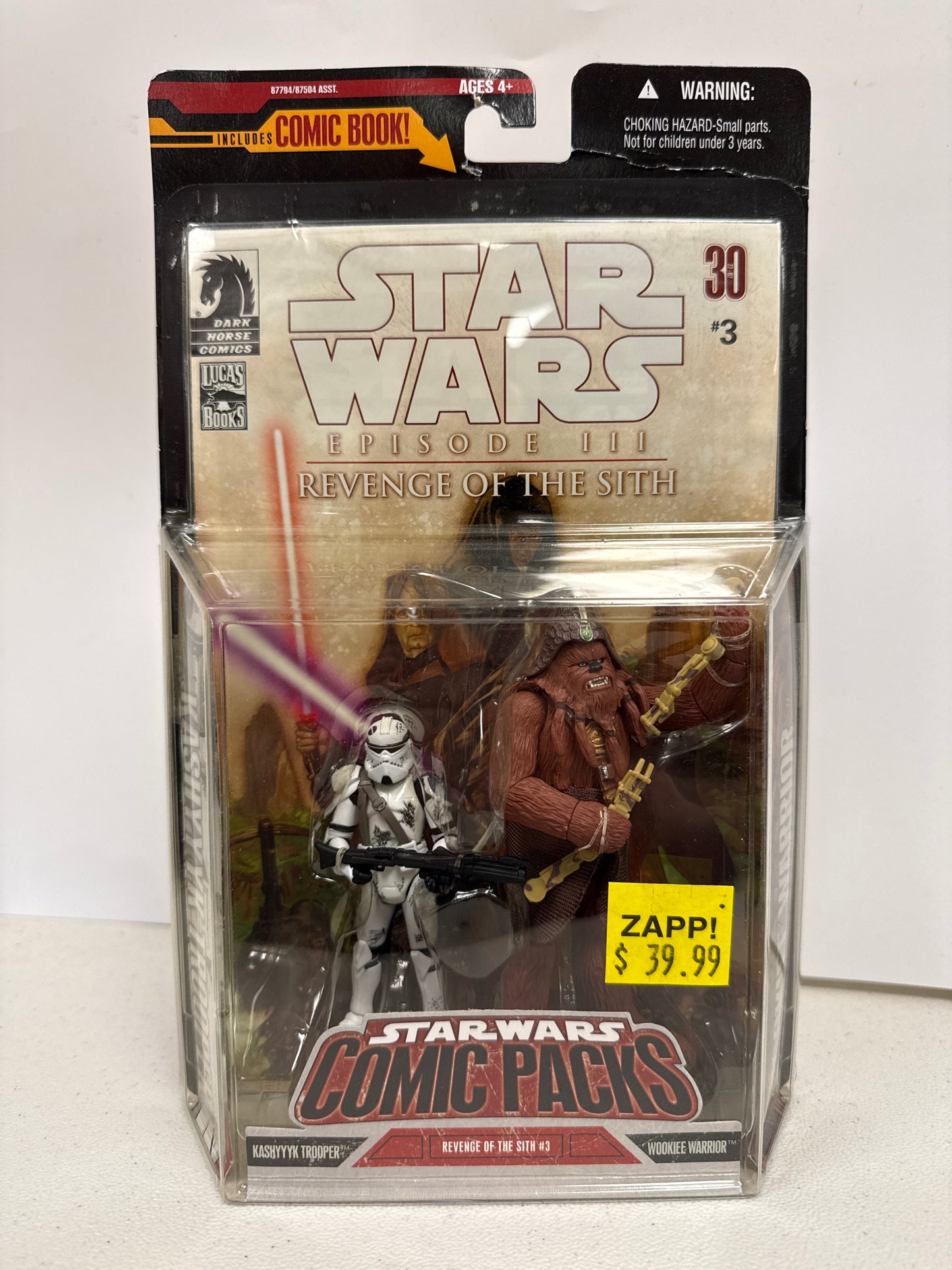 Star Wars Comic Packs Kashyyyk Trooper & Wookiee Warrior