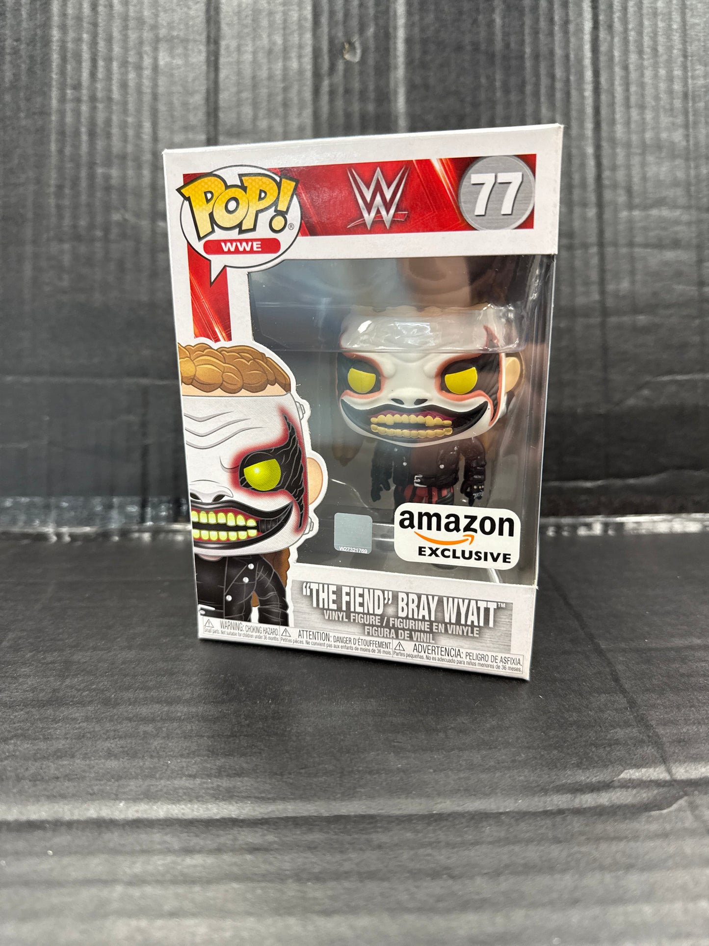 Funko Pop! WWE The Fiend Bray Wyatt 77 Amazon Exclusive (Grade A)