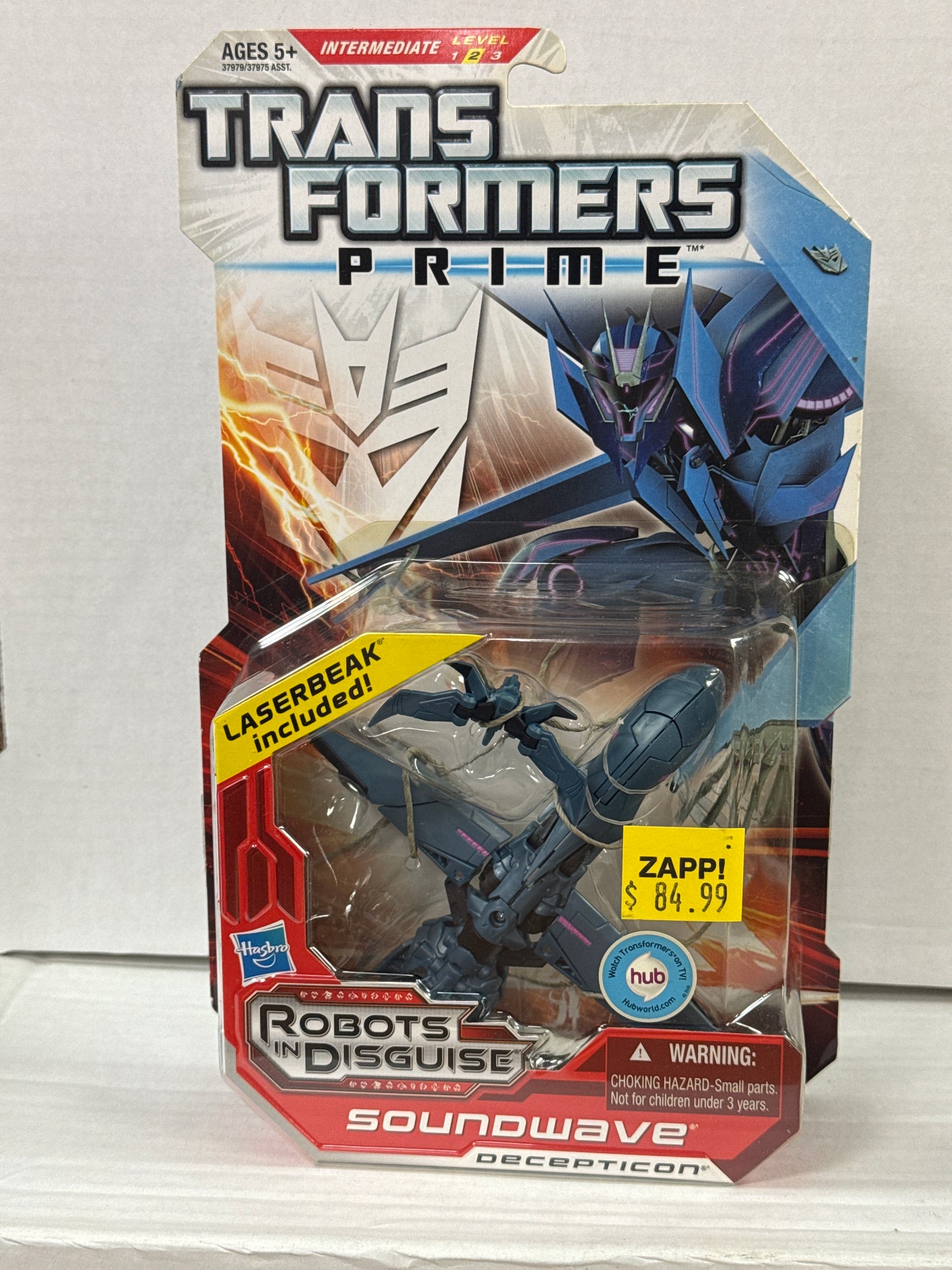 Transformers Prime Robots in Disguise Soundwave