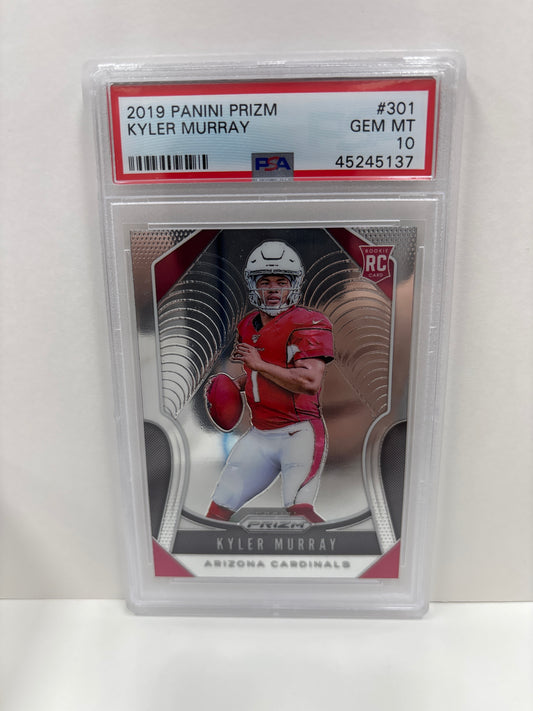 2019 Panini Prizm Kyler Murray #301 PSA 10