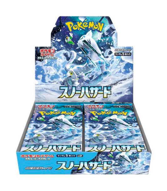 Pokemon Japanese Snow Hazard Booster Box