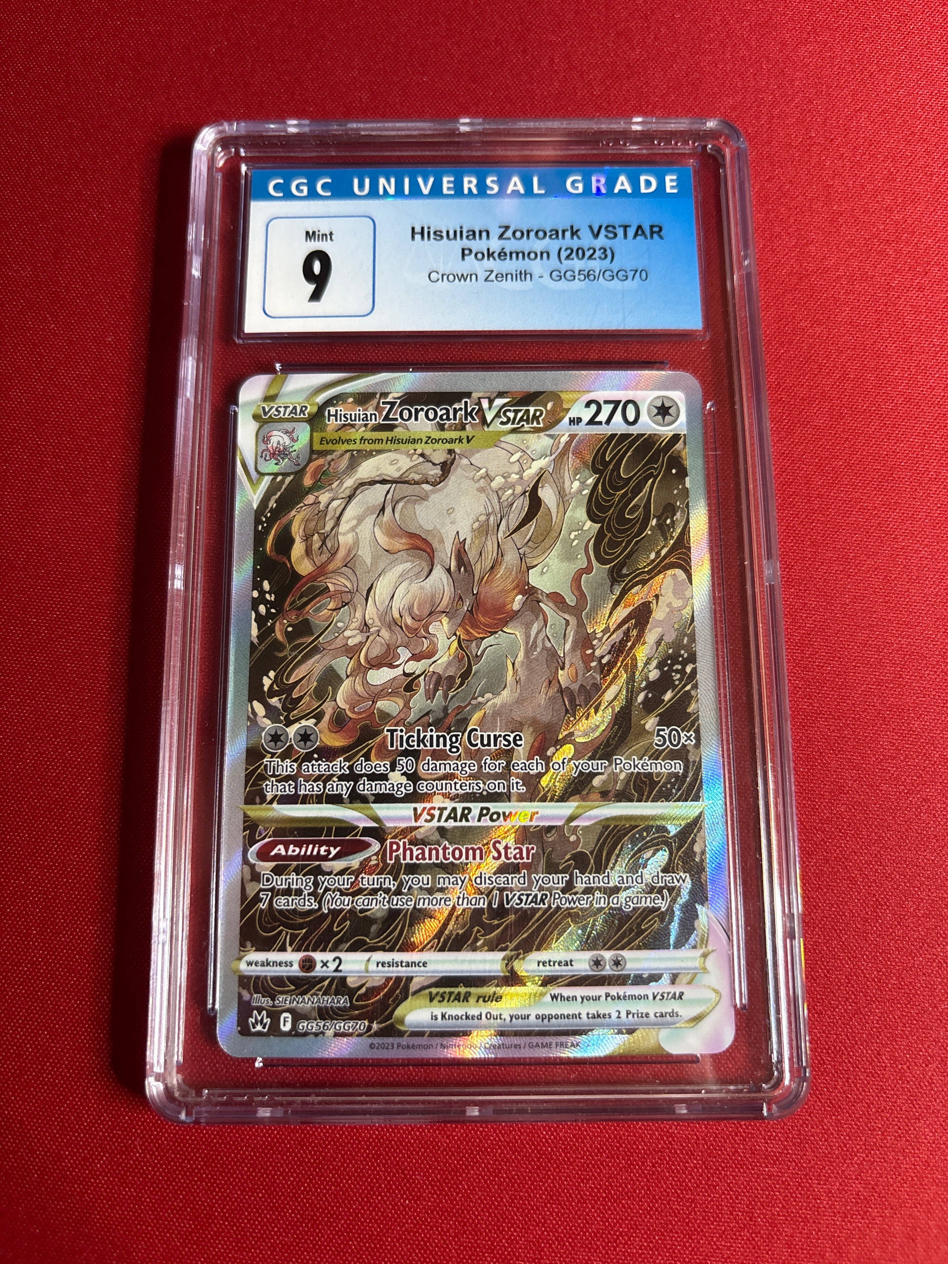 hisuian zoroark vstar pokemon card GG56/GG70 CGC 9 – Zapp! Comics Phyrexia Colorless / 270 / 1x Machamp BREAK 60/108 Variant:100 Sleeves (2 inner pack of 50)