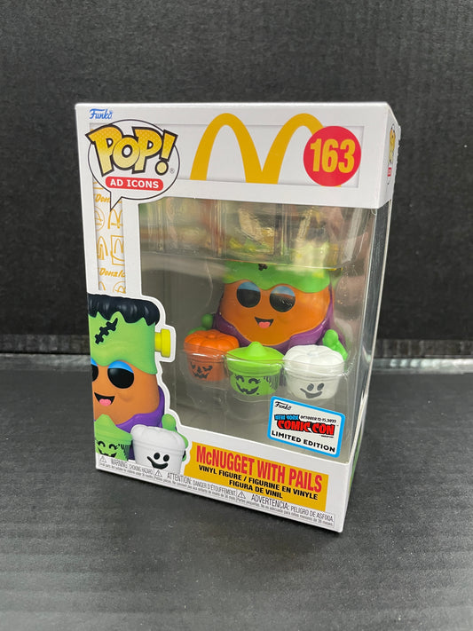 Funko Pop! Ad Icons McDonalds McNugget with Pails 163 NYCC 2023 (Grade A)