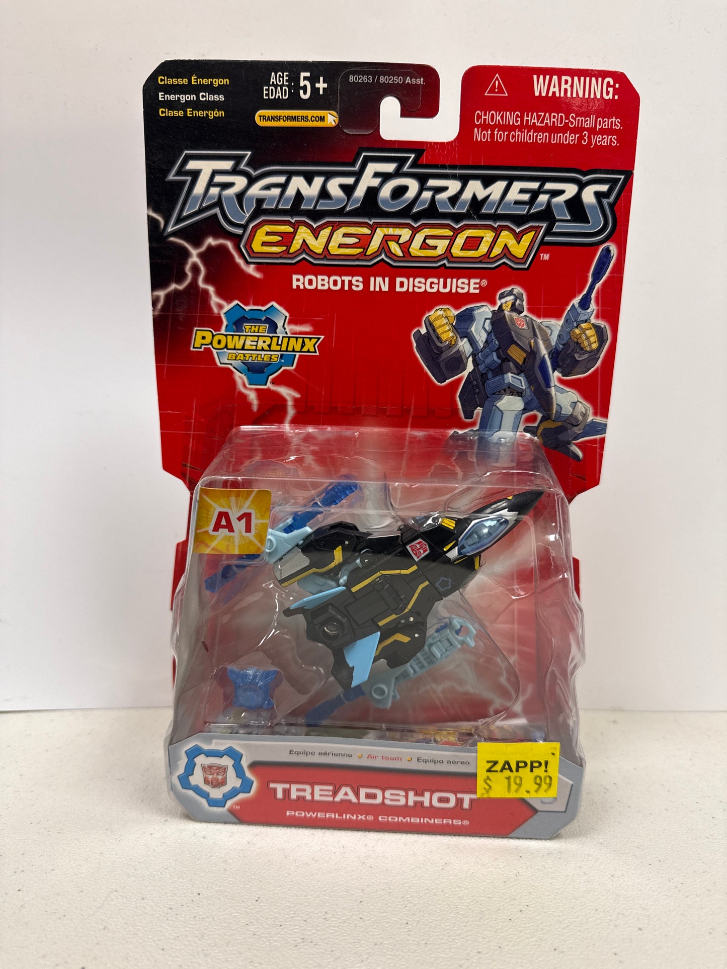 Transformers Energon Treadshot 2004