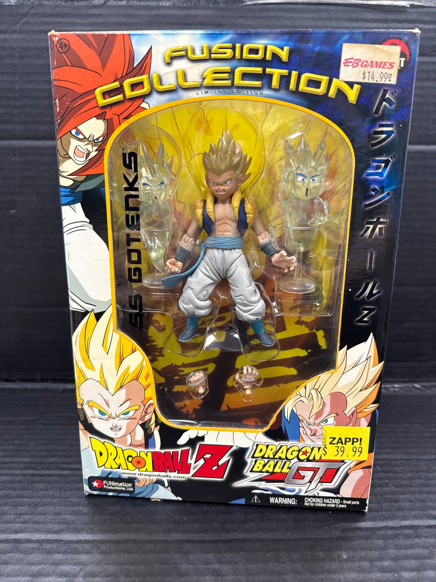 Dragon Ball Z Fusion Collection SS Gotenks (Box Damage)