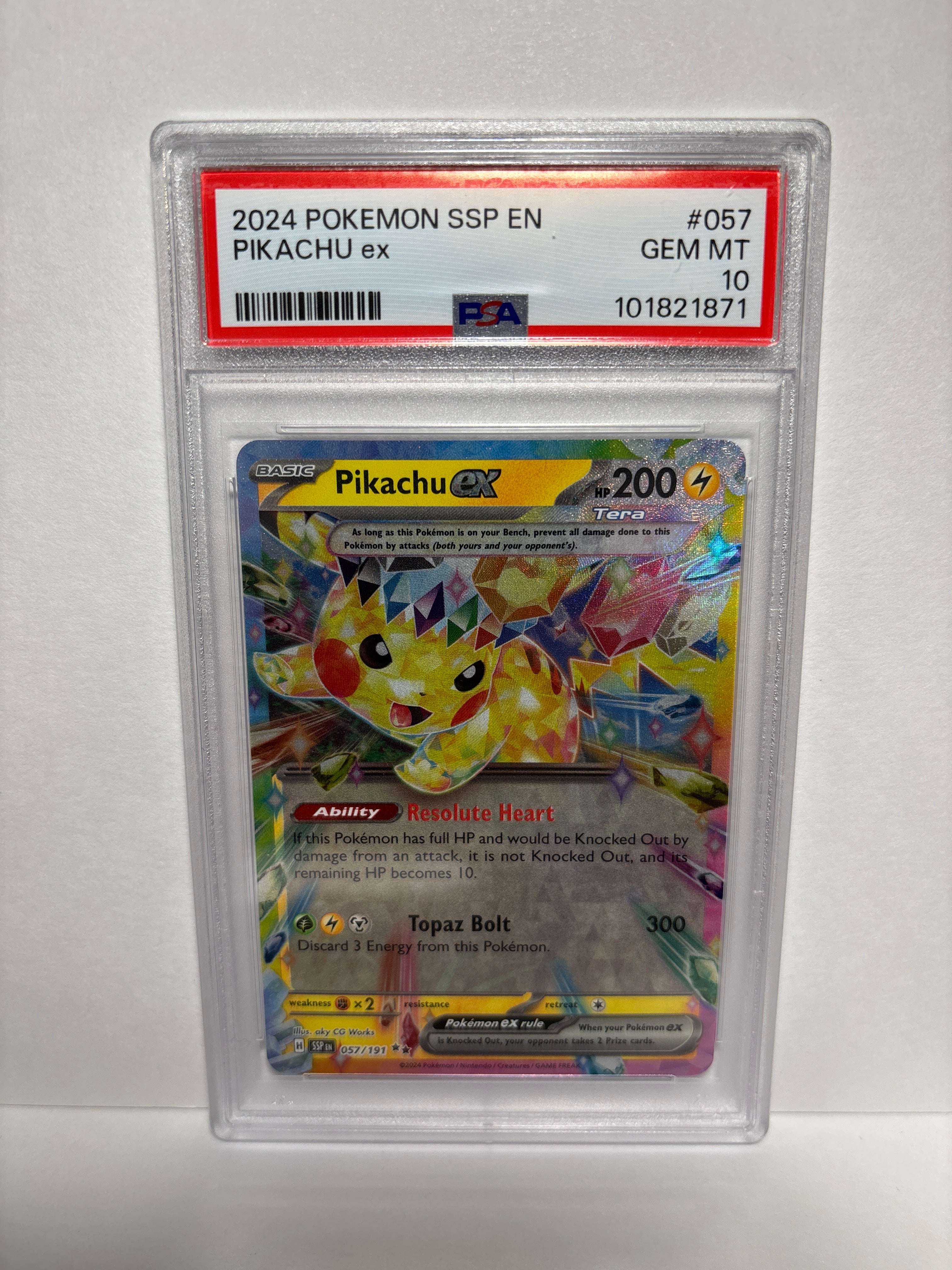 Pokemon Pikachu ex 057/191 PSA 10 Zapp! Comics Pokemon Pikachu ex 057/191 PSA 10 Zapp! Comics