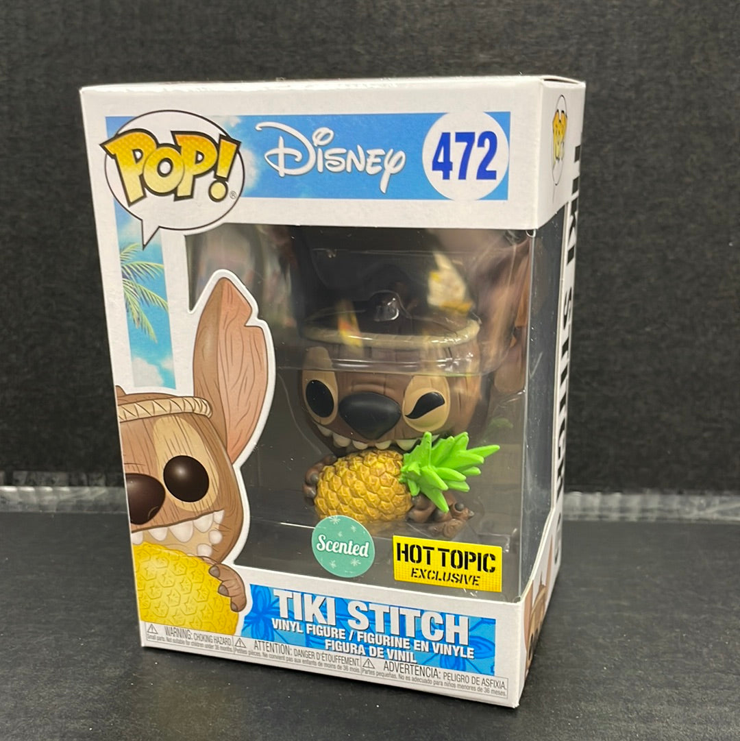 Funko Pop! Disney Tiki Stitch 472 Hot Topic Exclusive (Grade A)