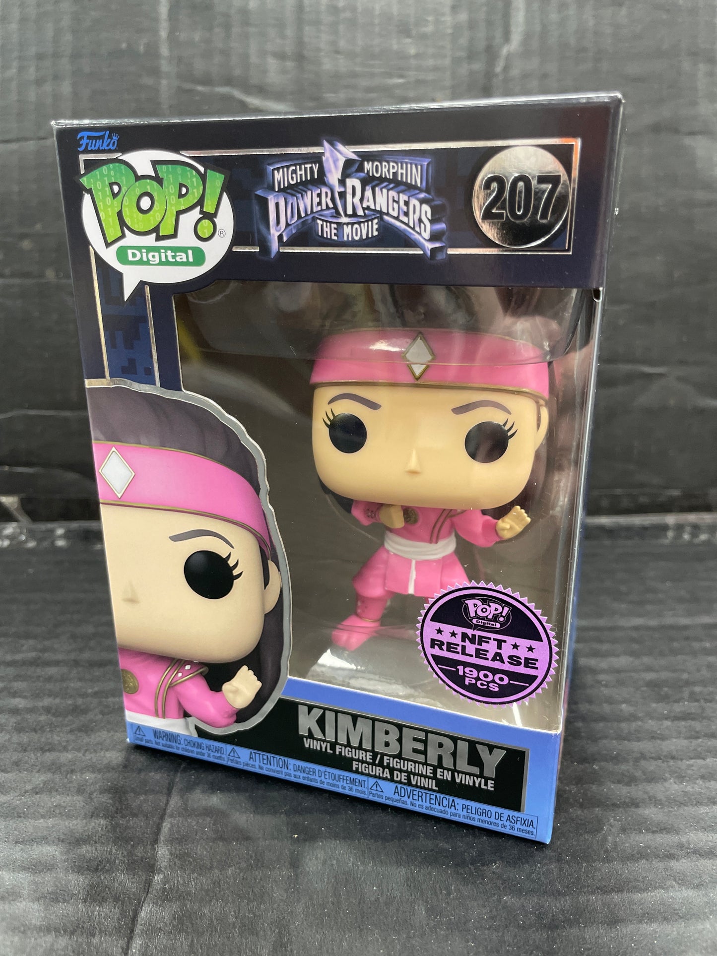 Funko Pop! Digital Mighty Morphin Power Rangers Kimberly 207 NFT Release (Grade A)