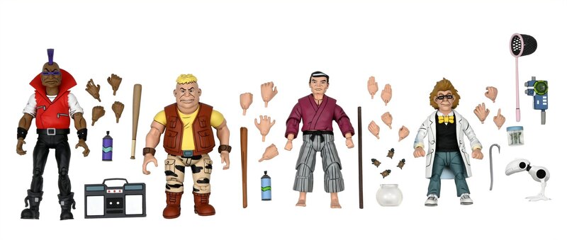 NECA Teenage Mutant Ninja Turtles Pre-Mutation 4 Pack SDCC Exclusive