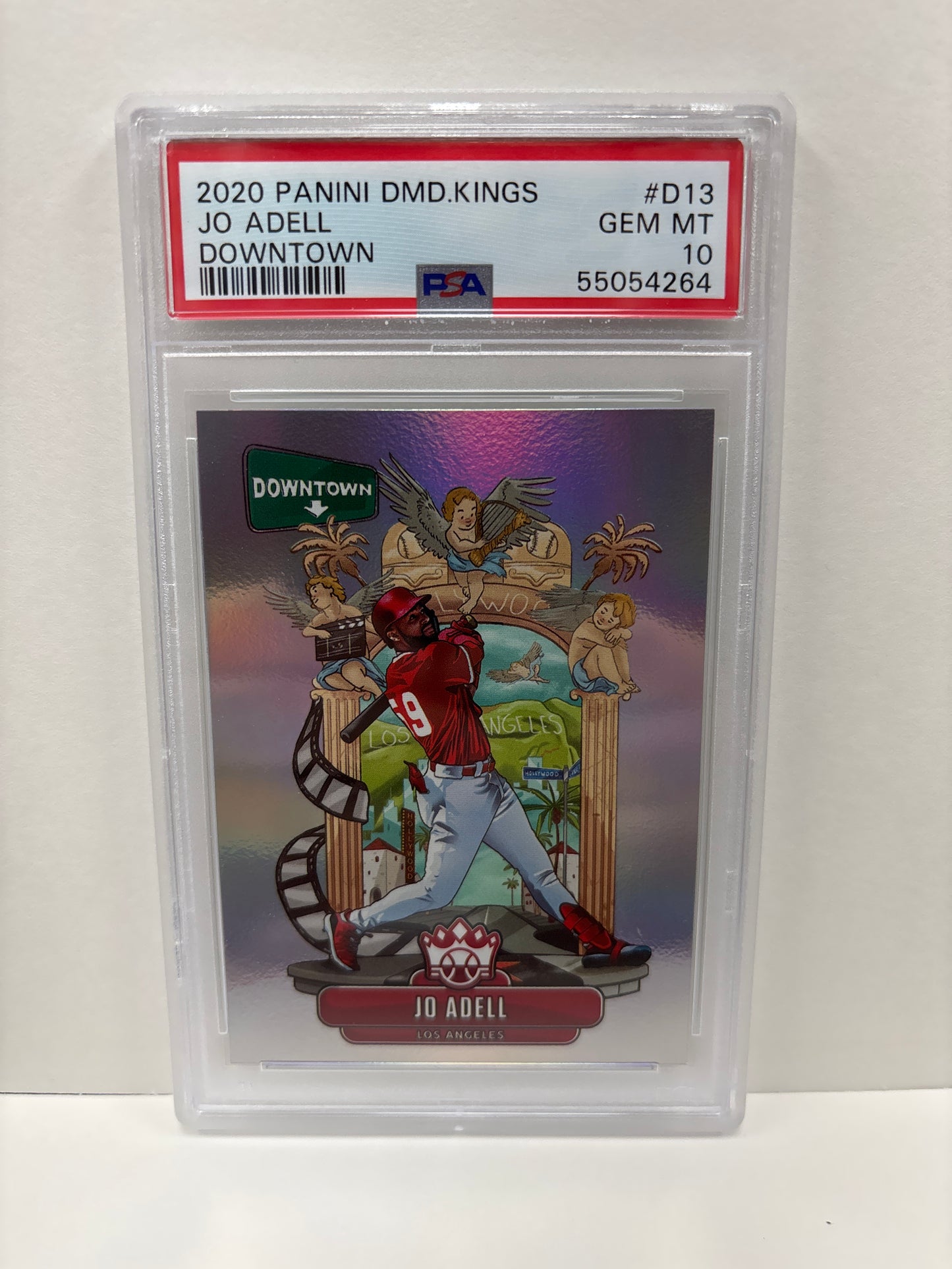 2020 Panini Diamond Kings Baseball Jo Adell #D13 Downtown PSA 10