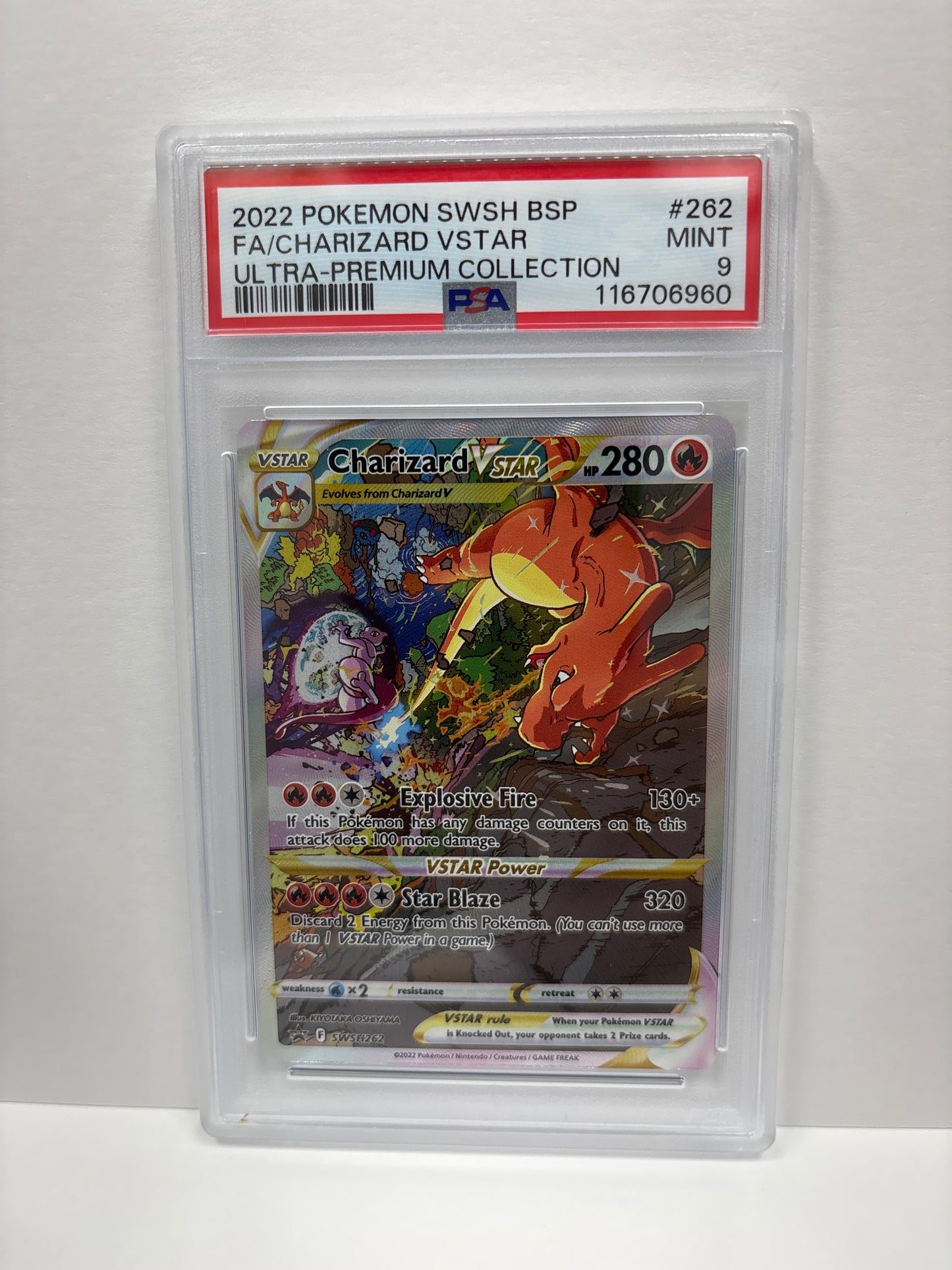 Pokemon Charizard VSTAR SWSH262 PSA 9