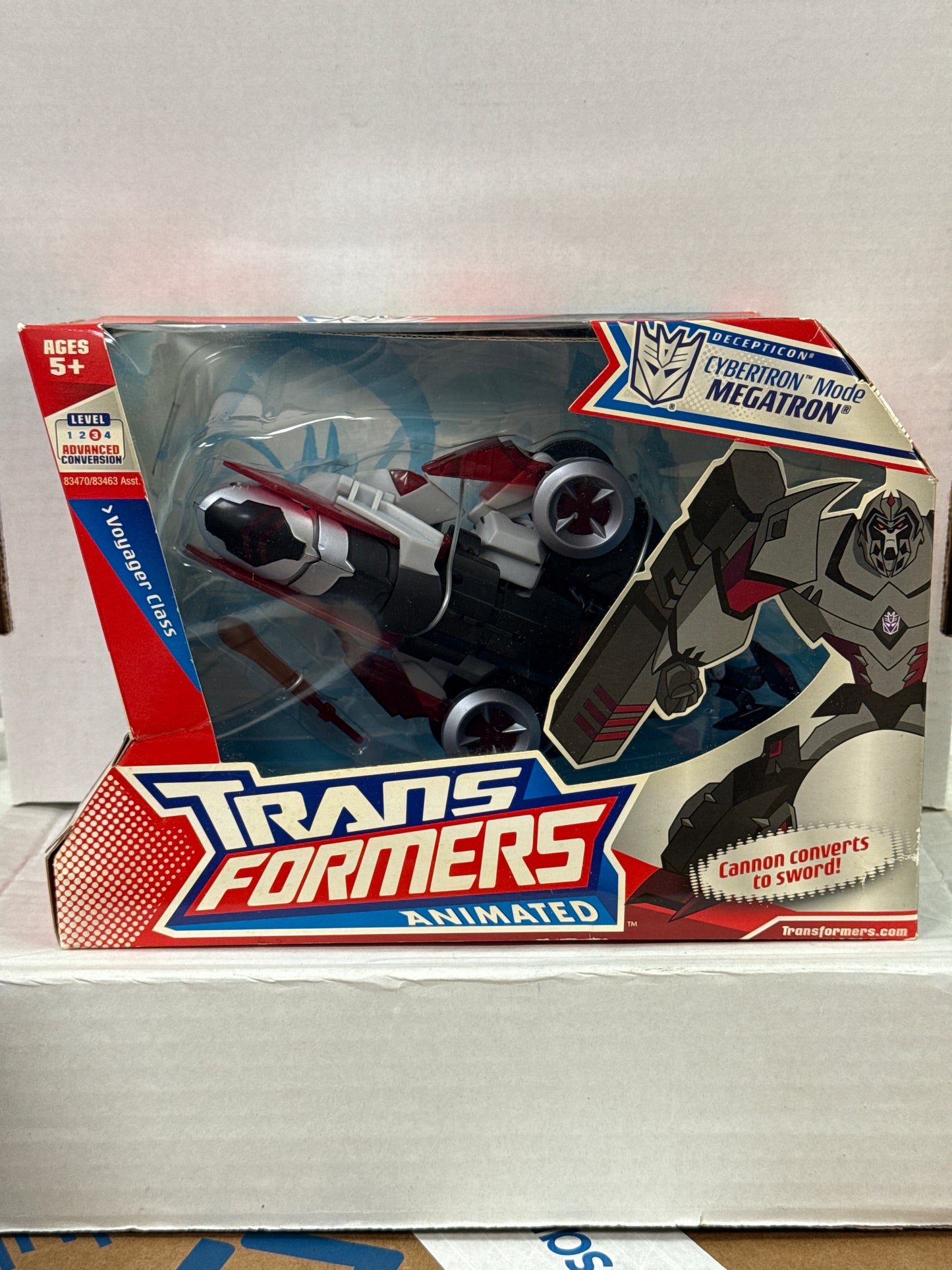 Transformers Animated Voyager Class Cybertron Mode Megatron