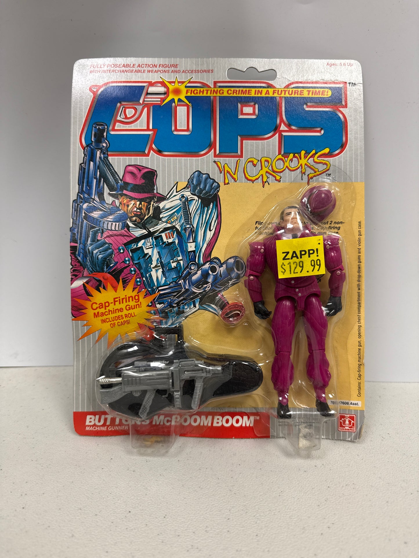 Cops N Crooks Buttons McBoom Boom 1988