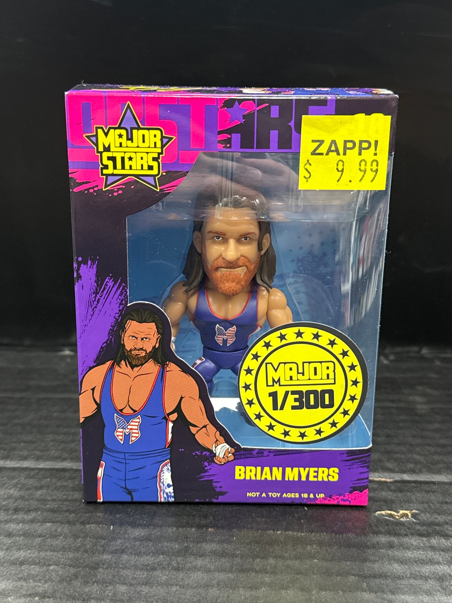 Major Wrestling Figure Podcast Major Stars Brian Myers 1/300