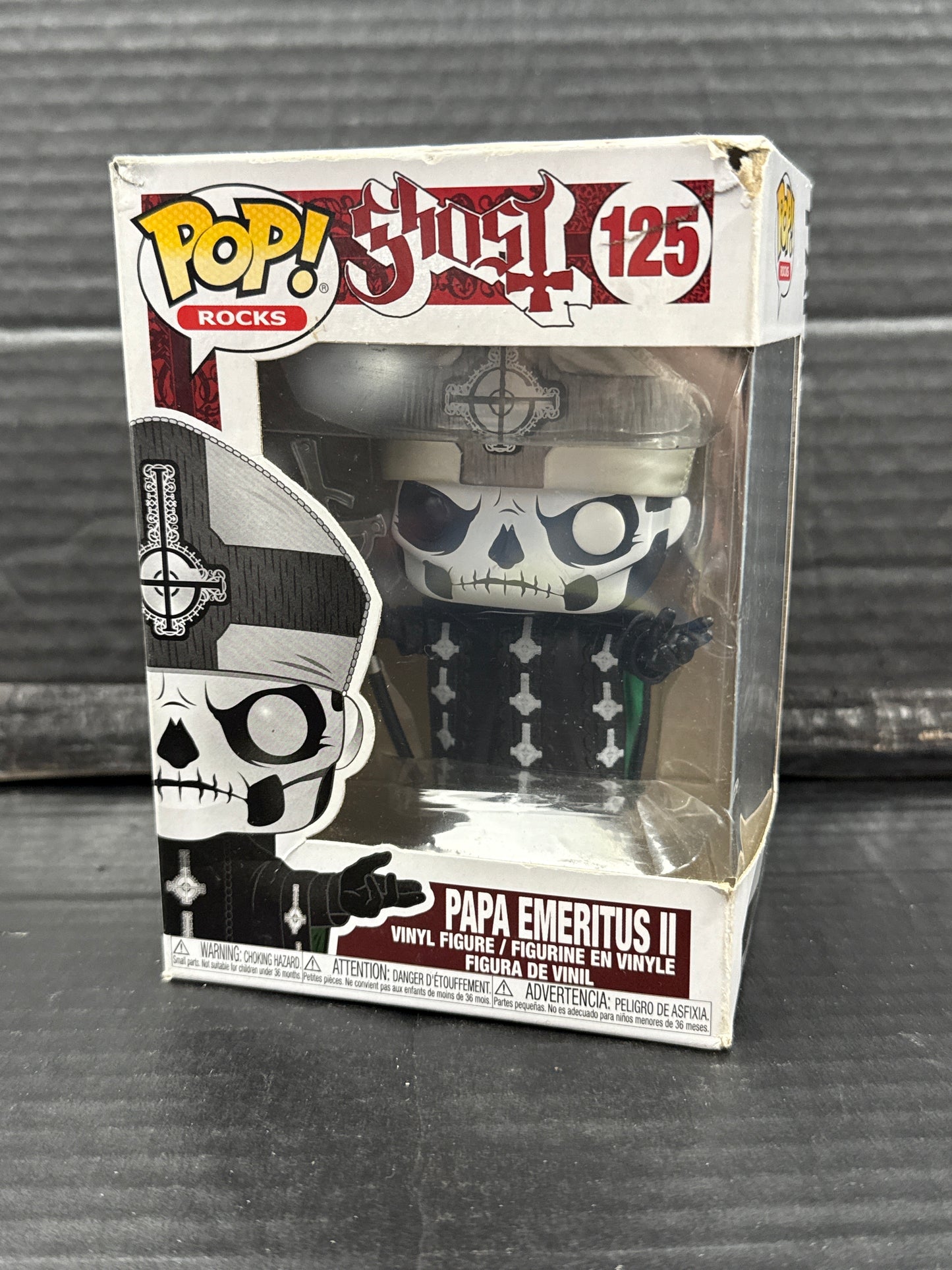 Funko Pop! Ghost Papa Emeritus II 125 (Grade F)