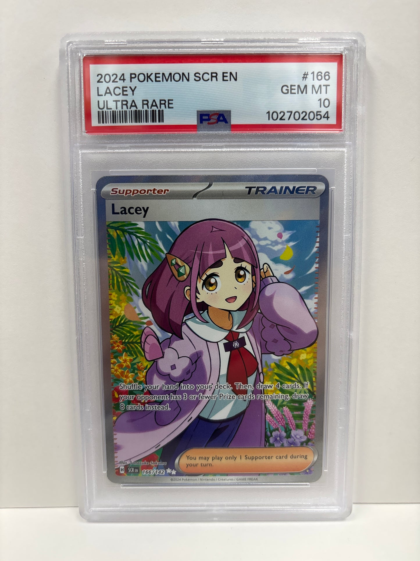 Pokemon Lacey 166/142 PSA 10