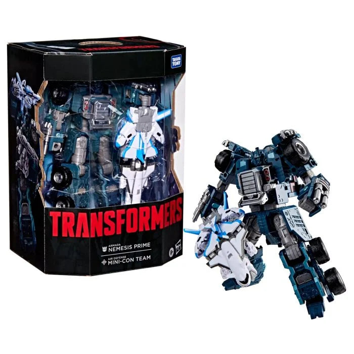 Transformers Armada Nemesis Prime & Air Defense Mini-Con Team