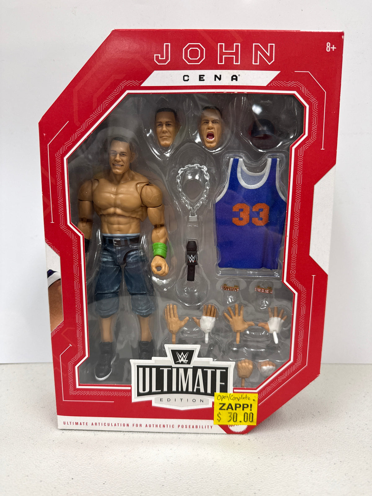 WWE Ultimate Edition John Cena Fan Takeover (Open Box/Complete)
