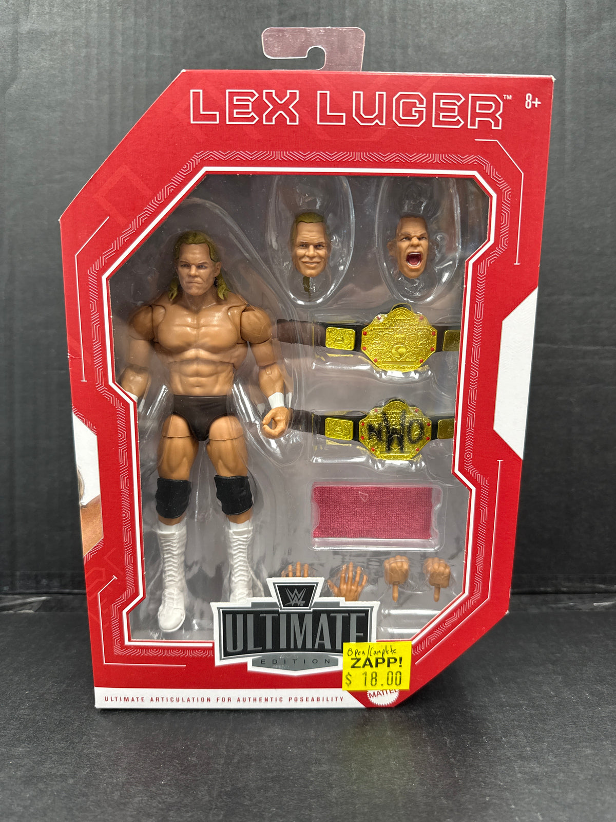 WWE Ultimate Edition Lex Luger (Open Box/Complete)