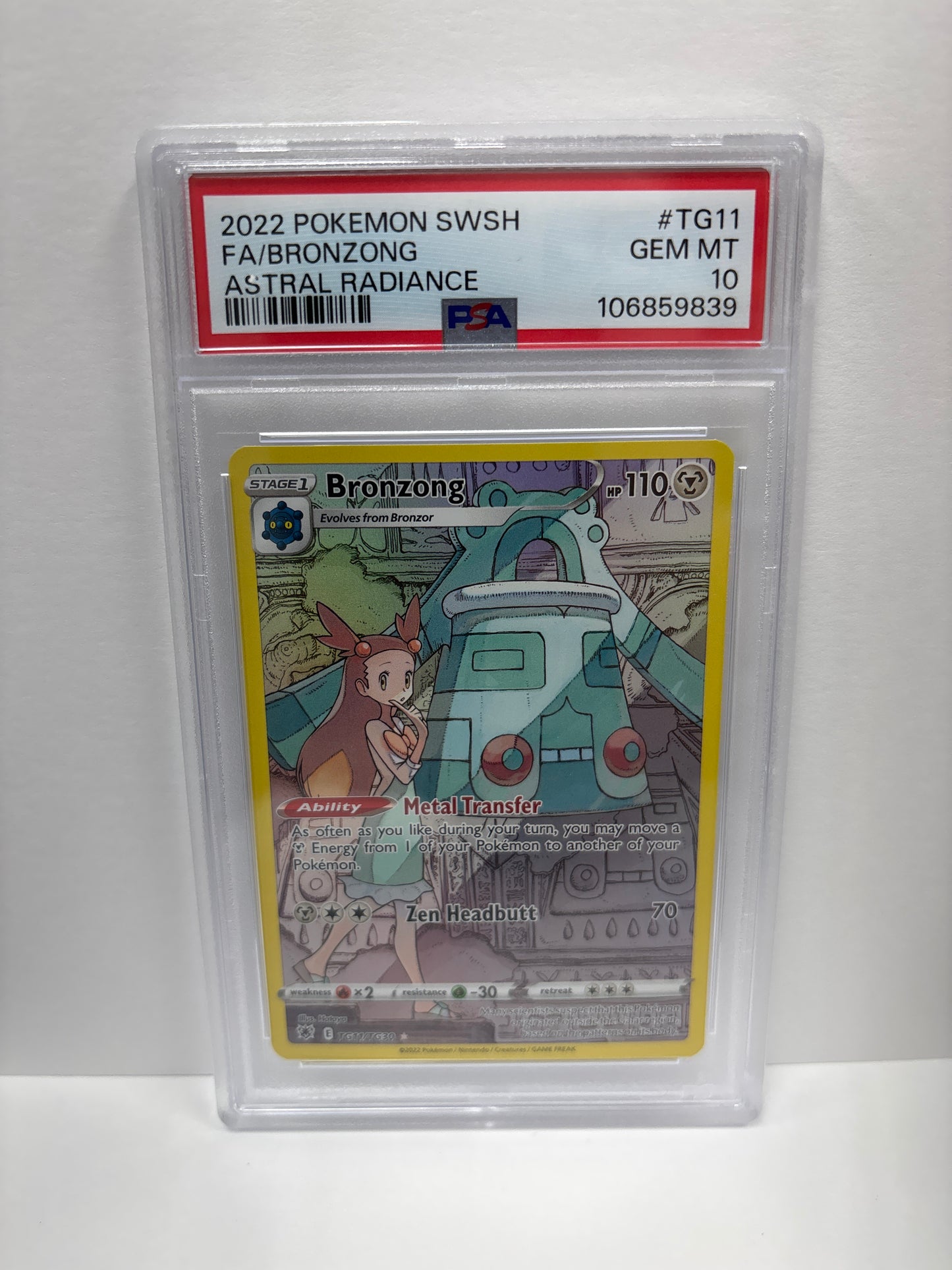 Pokemon Bronzong TG11/TG30 PSA 10