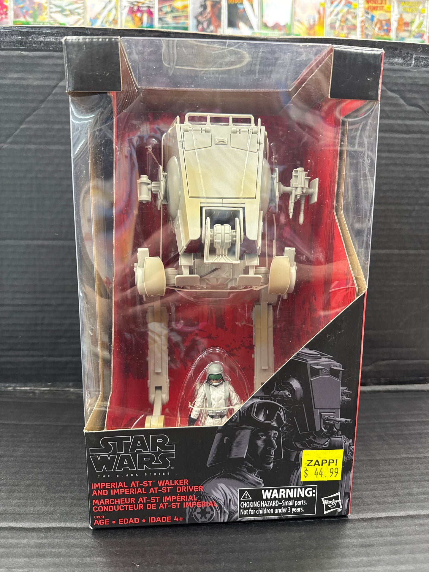 Star Wars Black Series 3.75 inch Imperial AT-ST Walker and Driver