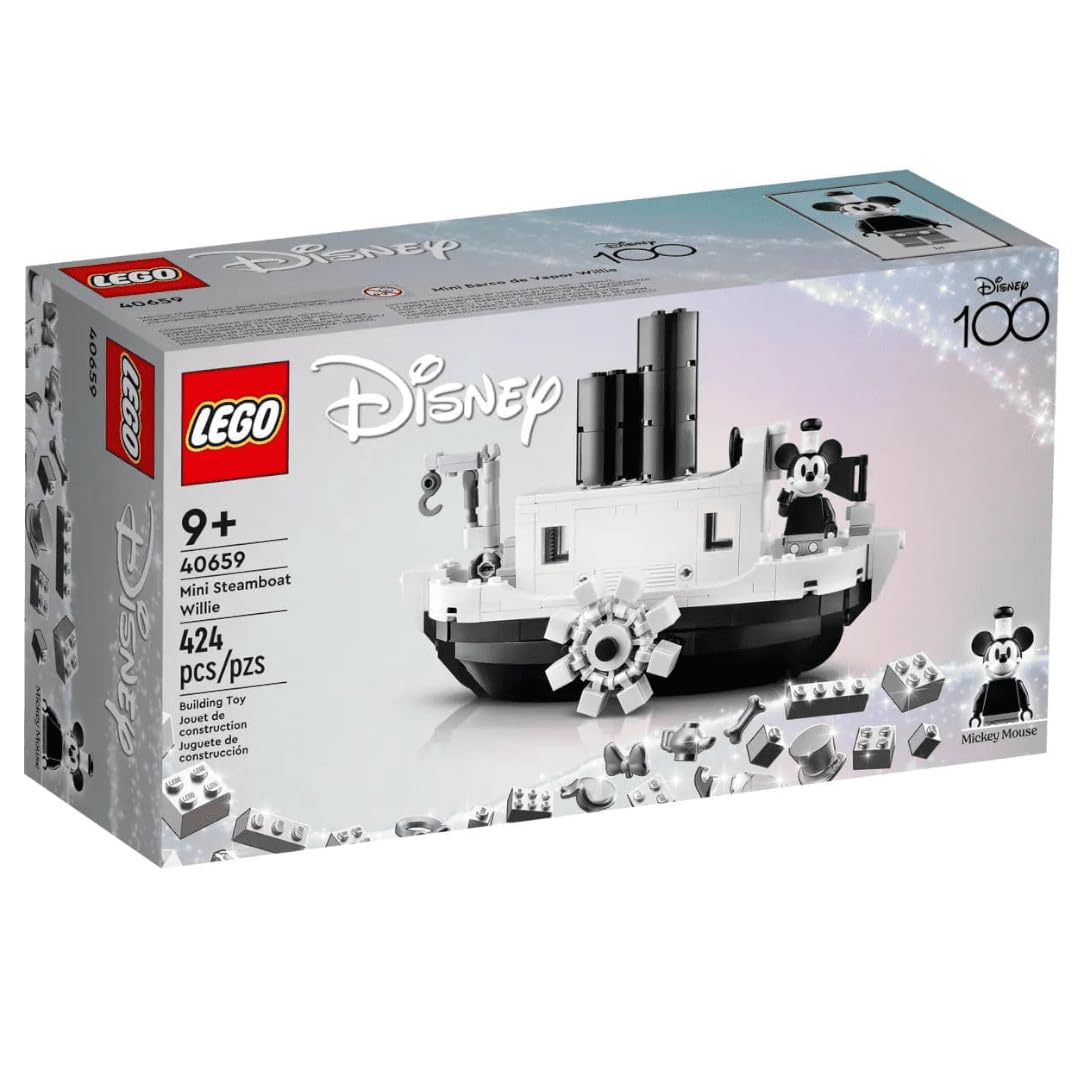 LEGO Disney 100 Mini Steamboat Willie 40659