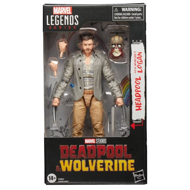 Marvel Legends Deadpool & Wolverine Headpool with Logan