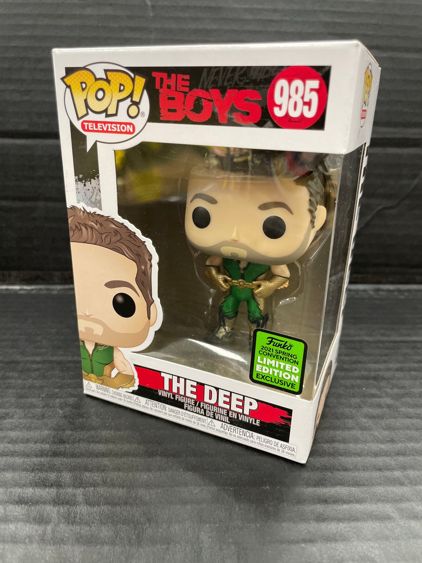 Funko Pop! The Boys The Deep 985 Spring Convention Exclusive (Grade A-)