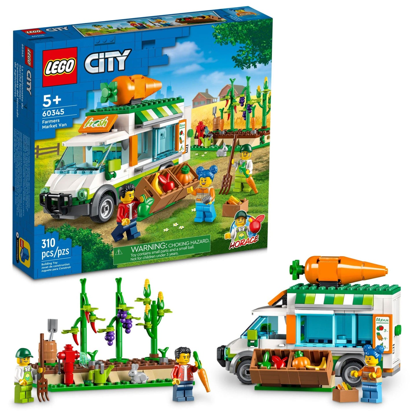 LEGO City Farmers Market Van 60345