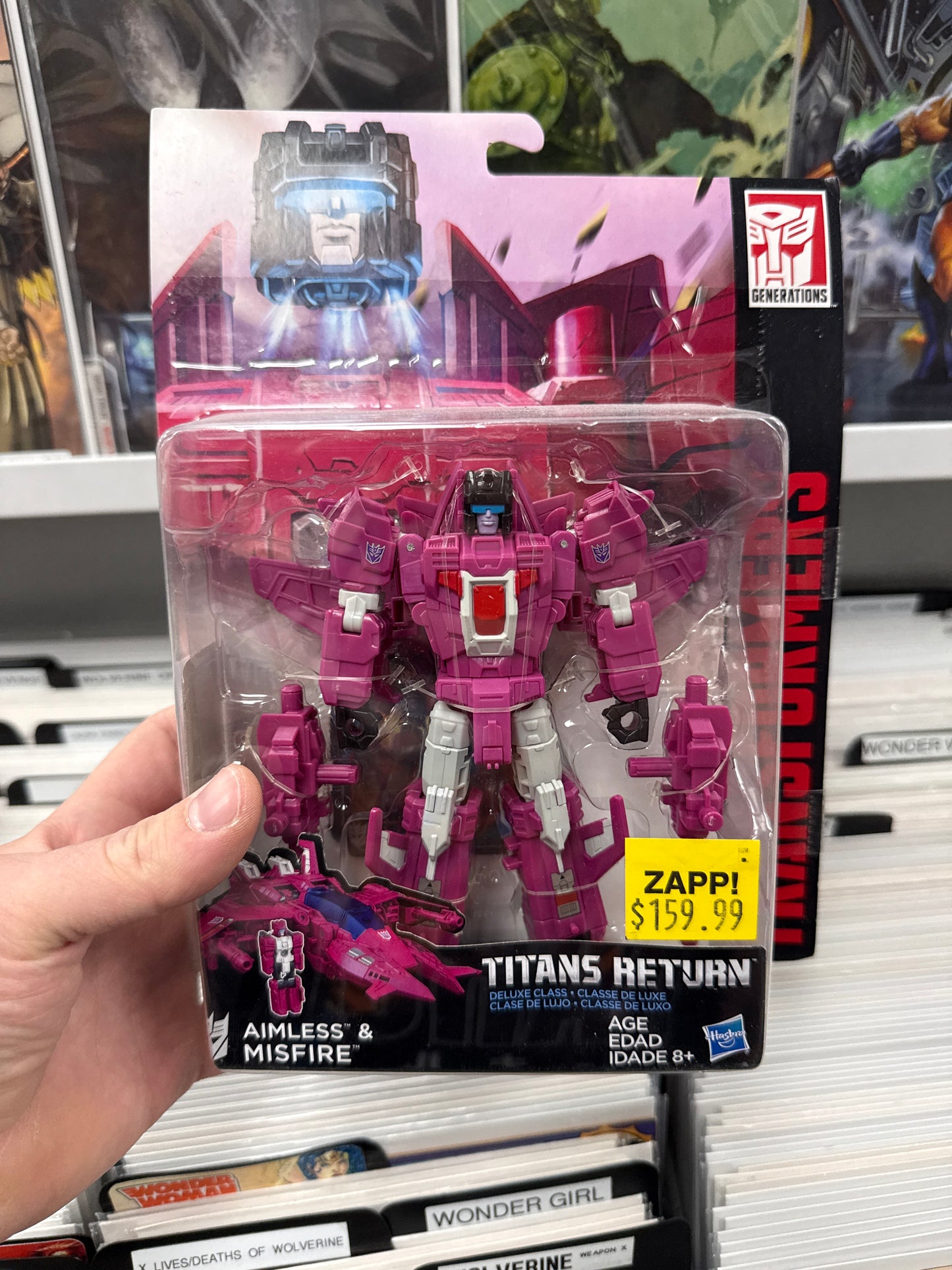 Transformers Titans Return Deluxe Class Aimless & Misfire
