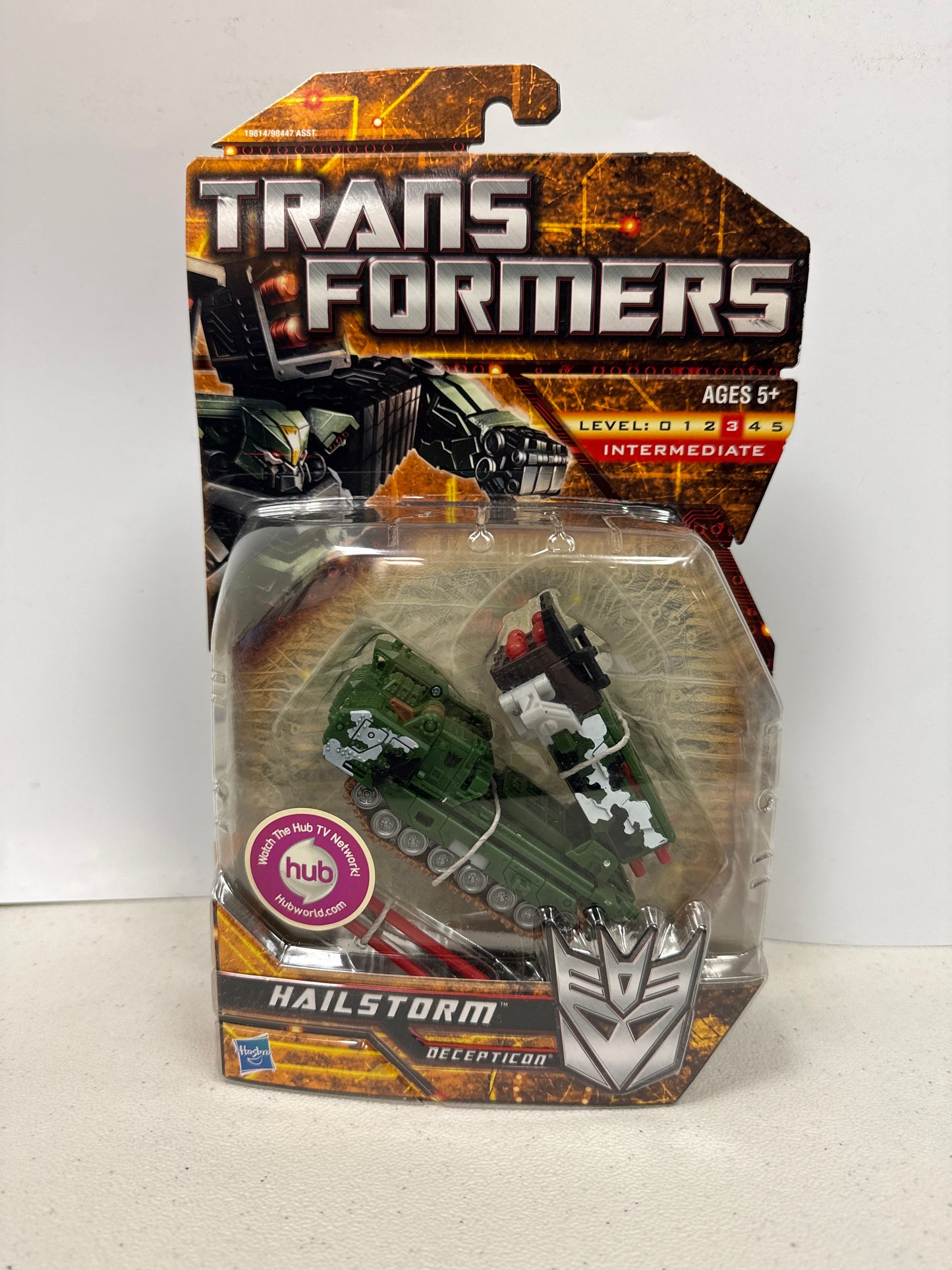 Transformers Hunt for the Decepticons Hailstorm 2010 (Non-Mint Box)