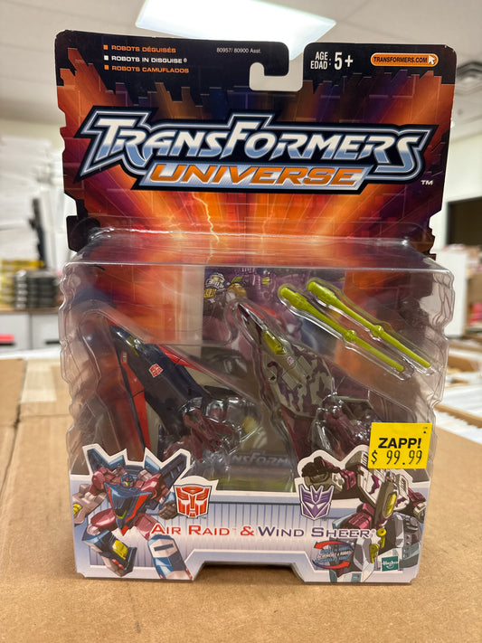 Transformers Universe Air Raid & Wind Sheer