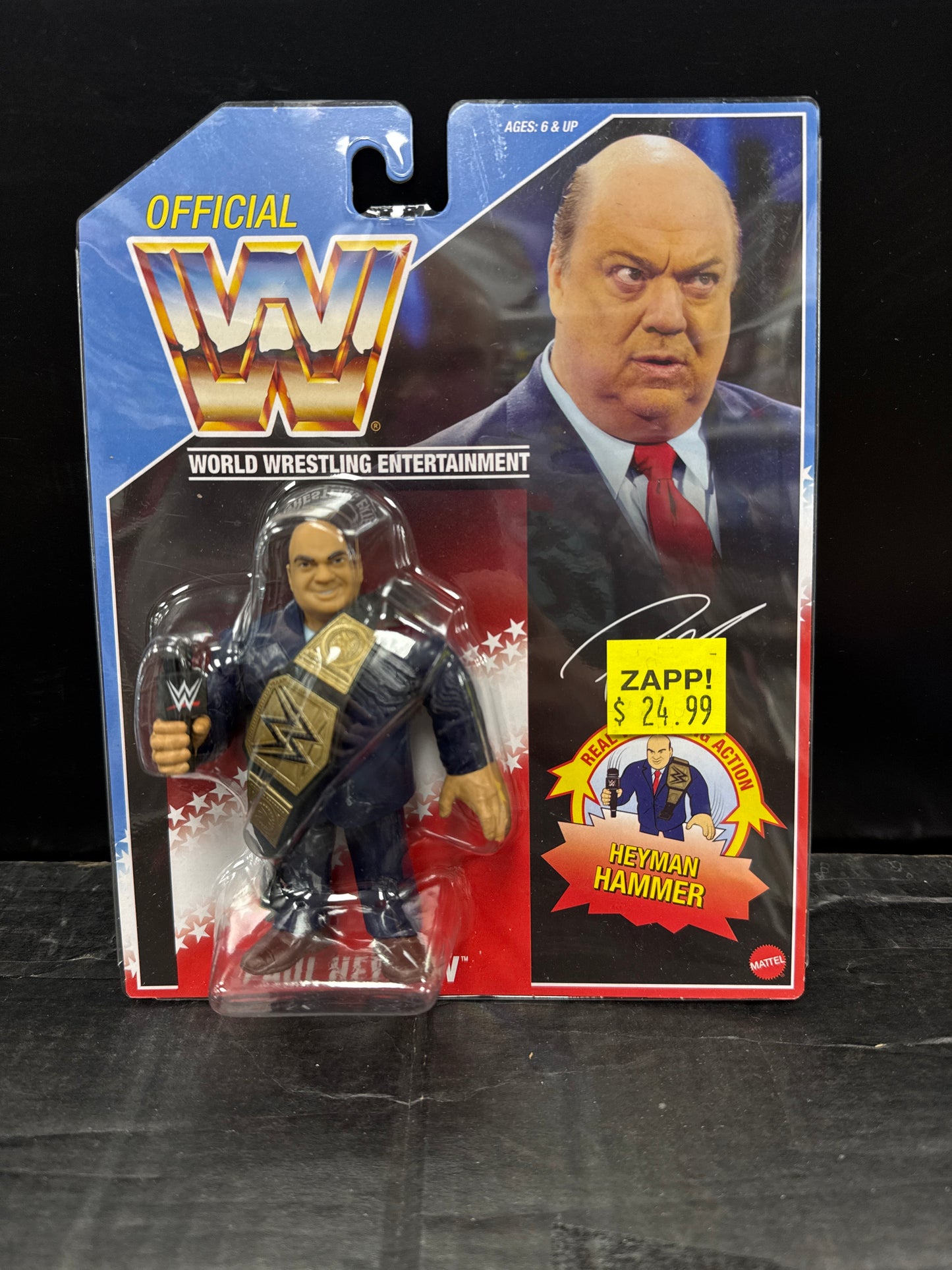 Mattel WWE Retro Paul Heyman